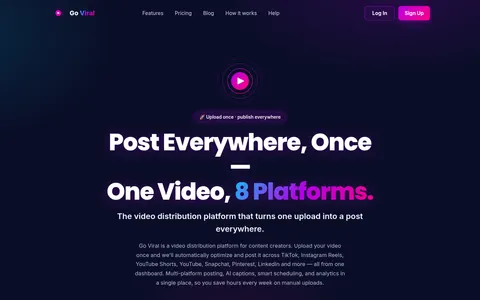 goviralz.com homepage
