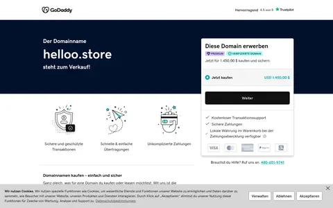 helloo.store homepage