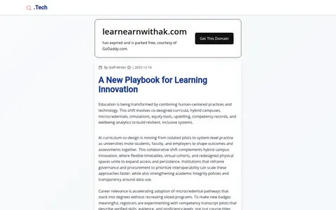 learnearnwithak.com homepage
