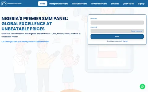 markethivesmm.com homepage