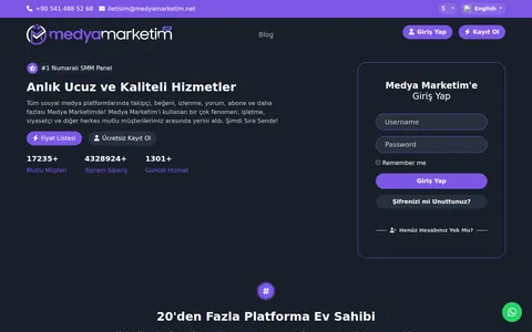medyamarketim.net homepage